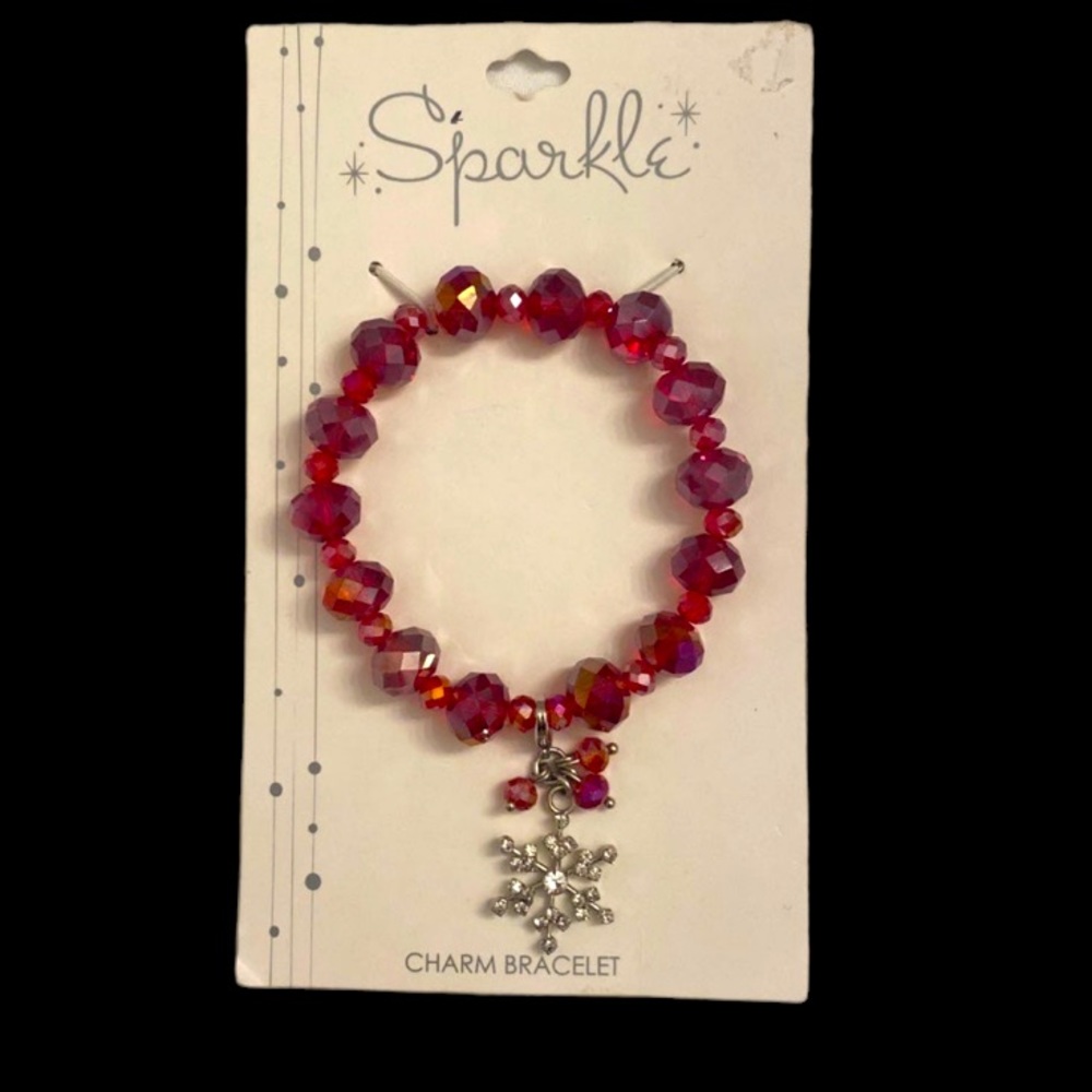 Sparkle Snowflake Bracelet